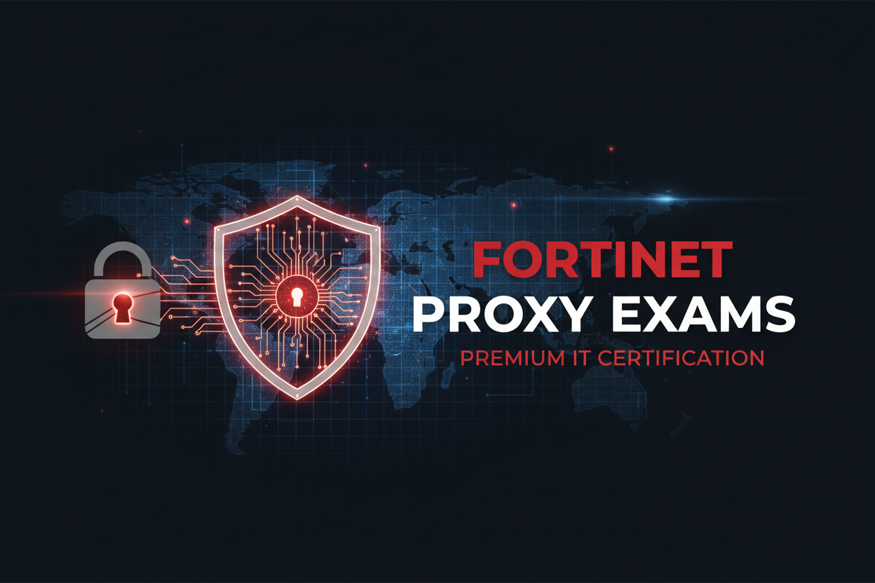 Fortinet Proxy Exams 2026 | NSE, FCSS, FCP | ProxyCert