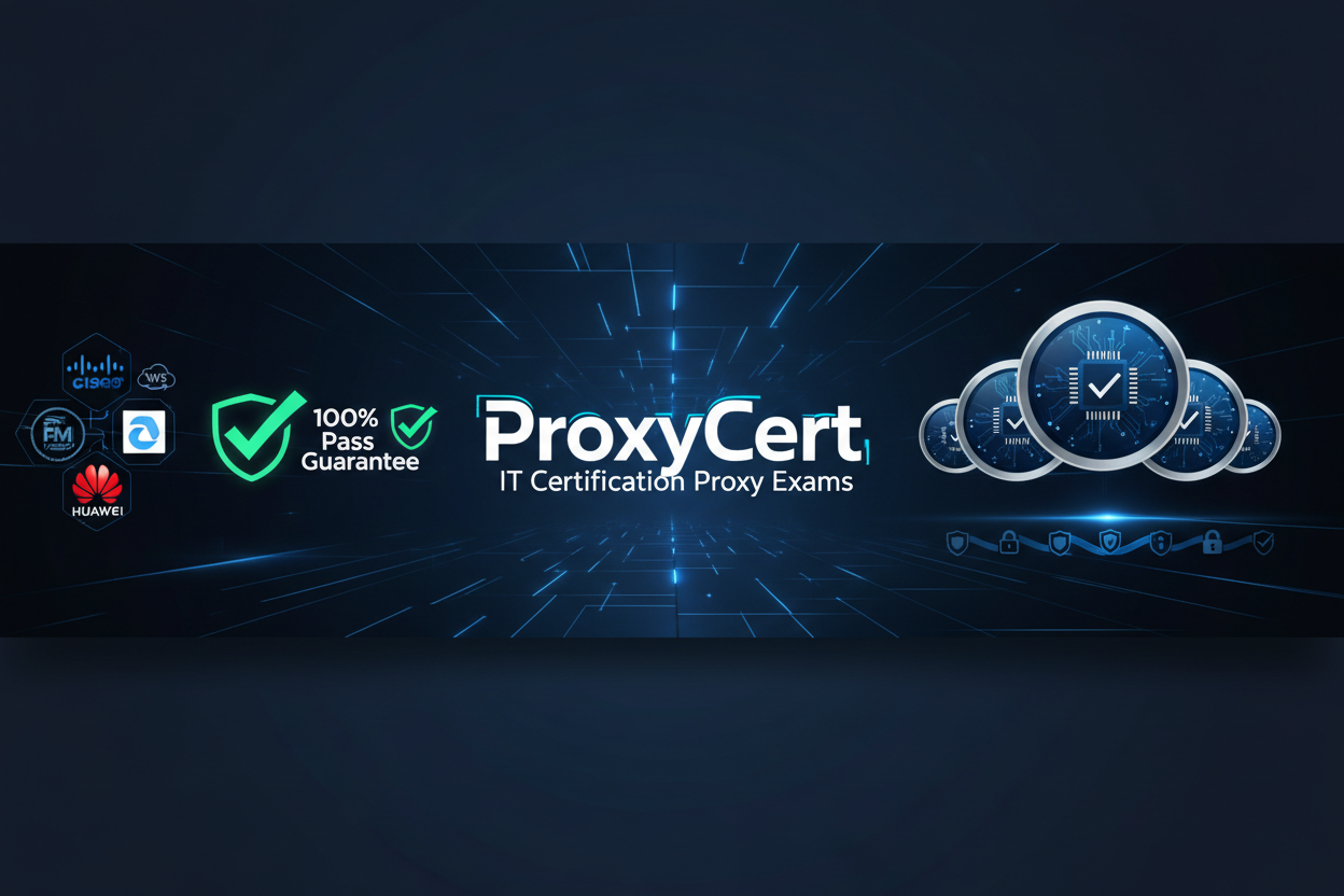 IT Certification Proxy Exams 2026 - Cisco, PMI, AWS, Azure, Huawei