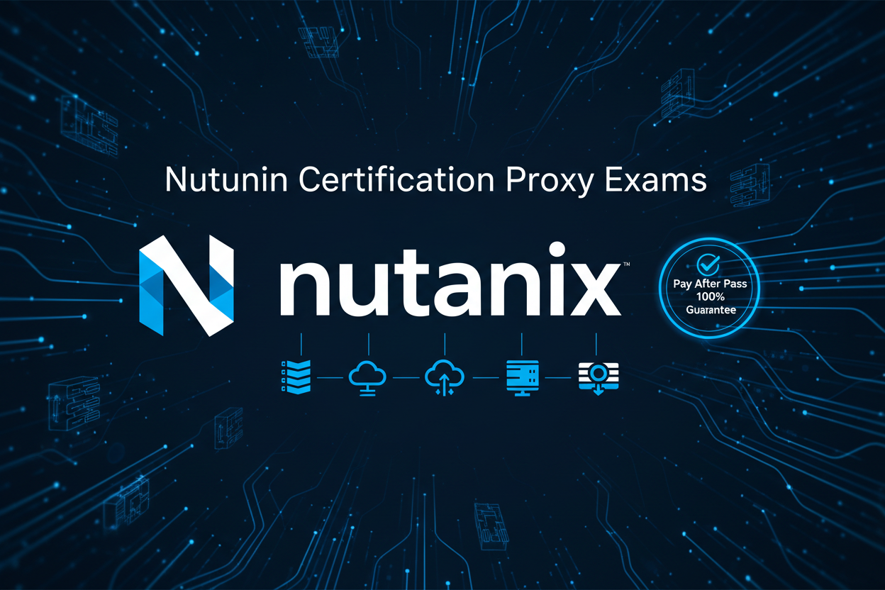 Nutanix Proxy Exams 2026 - NCP, NCM, NCS, NCAP Certifications | ProxyCert