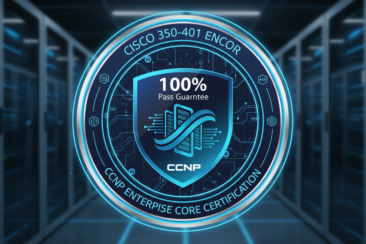 Cisco 350-401 ENCOR CCNP Enterprise Core Certification - 100% Pass Guarantee