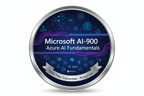 Microsoft AI-900 Azure AI Fundamentals Certification - 100% Pass Guarantee