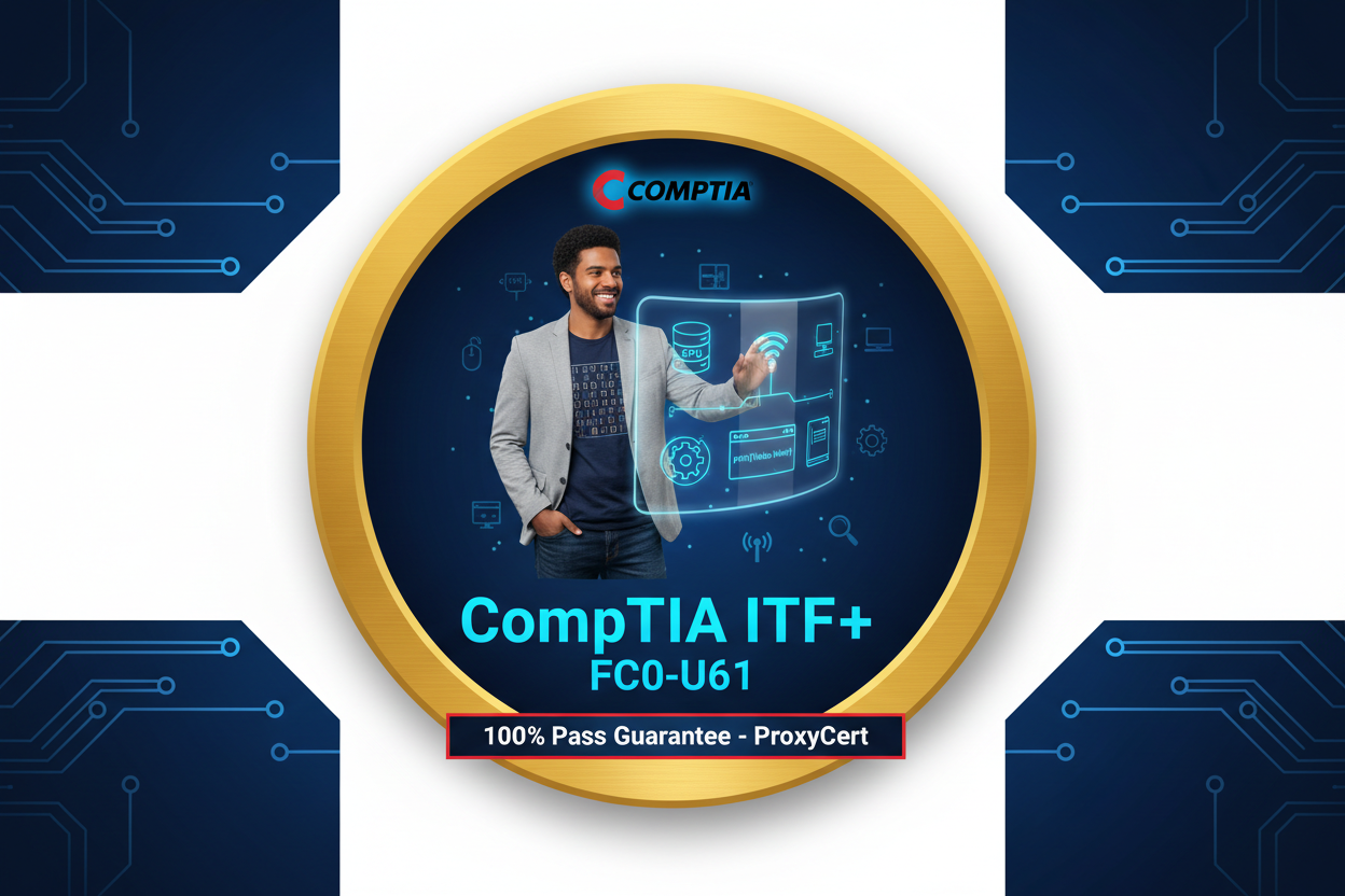 CompTIA ITF+ FC0-U61 Certification - 100% Pass Guarantee