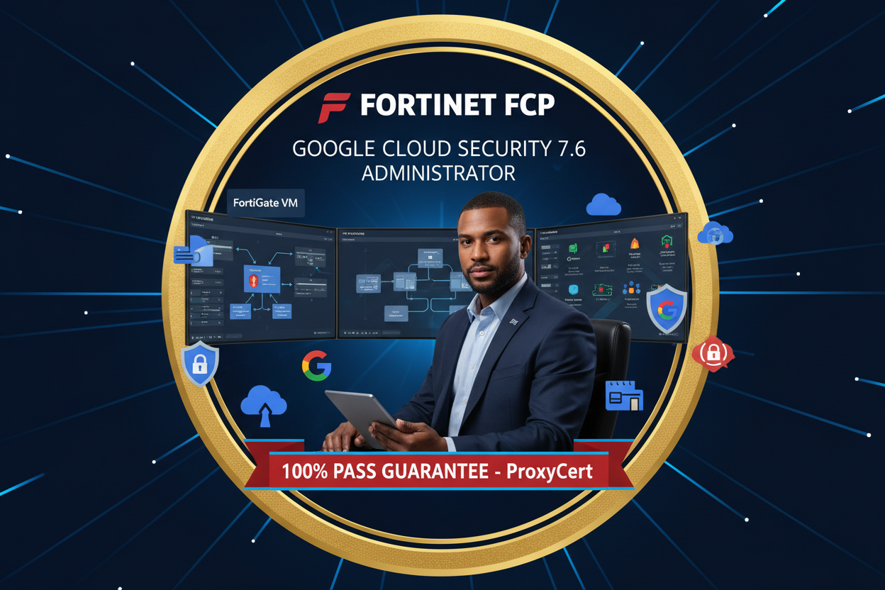 Fortinet FCP Google Cloud Security 7.6 Administrator Certification - 100% Pass Guarantee