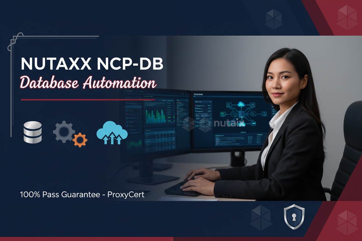 Nutanix NCP-DB Database Automation Proxy Exam - Pay After Pass - ProxyCert