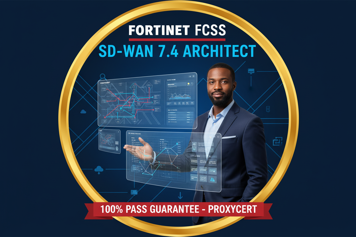 Fortinet FCSS SD-WAN 7.4 Architect Certification - 100% Pass Guarantee