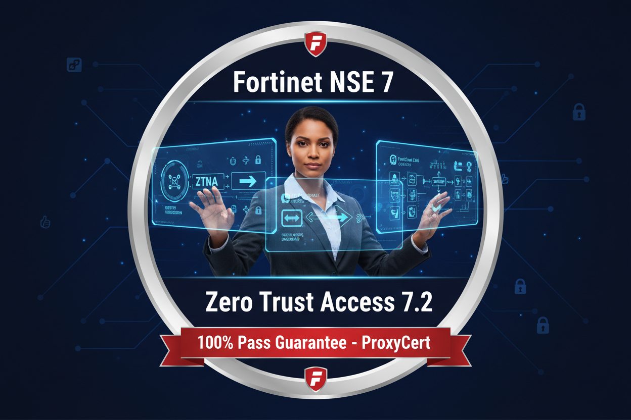 Fortinet NSE 7 Zero Trust Access 7.2 Certification - 100% Pass Guarantee