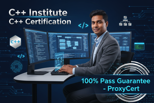 C++ Institute CPA CPP CLP Certification Proxy Exam - 100% Pass Guarantee - ProxyCert