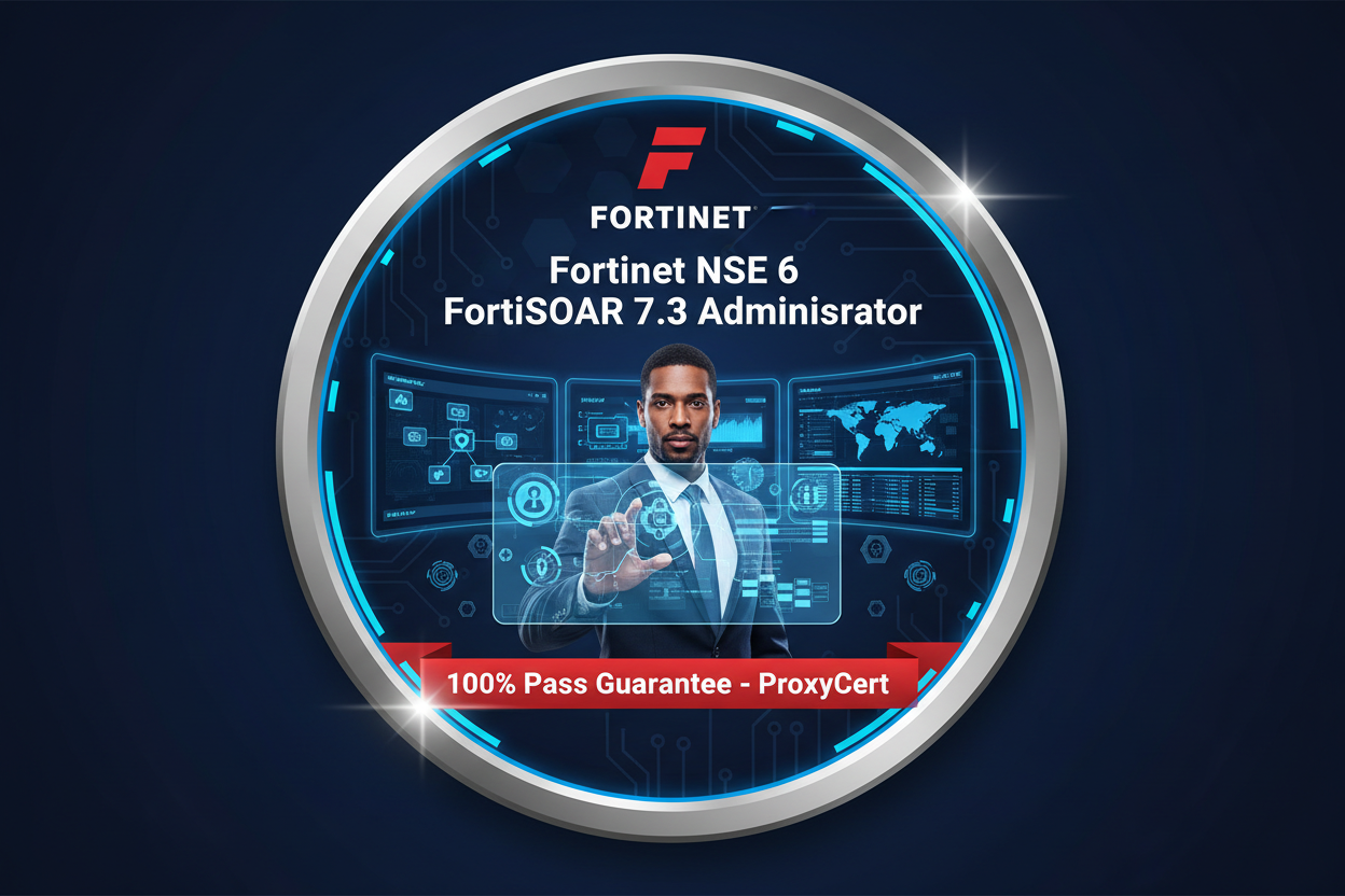 Fortinet NSE 6 FortiSOAR 7.3 Administrator Certification - 100% Pass Guarantee