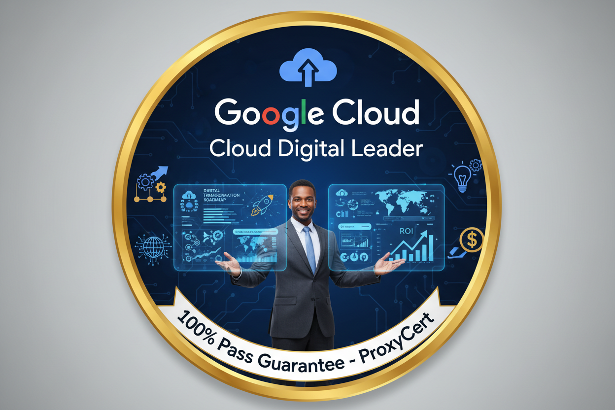 GCP Cloud Digital Leader Certification - 100% Pass Guarantee