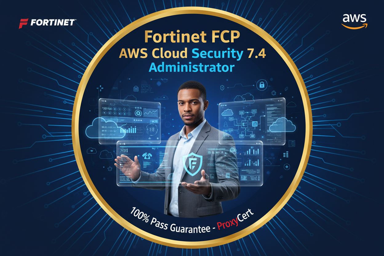 Fortinet FCP AWS Cloud Security 7.4 Administrator Certification - 100% Pass Guarantee