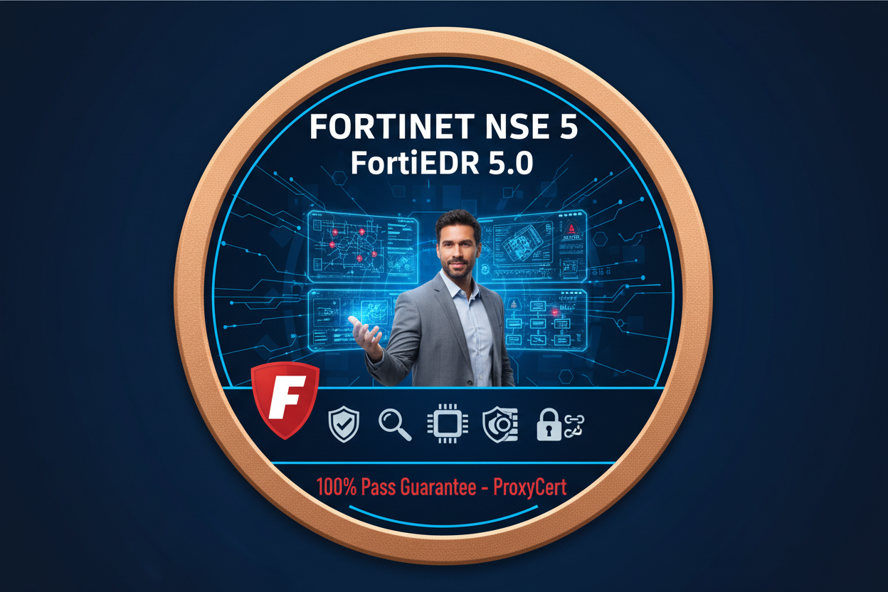 Fortinet NSE 5 FortiEDR 5.0 Certification - 100% Pass Guarantee