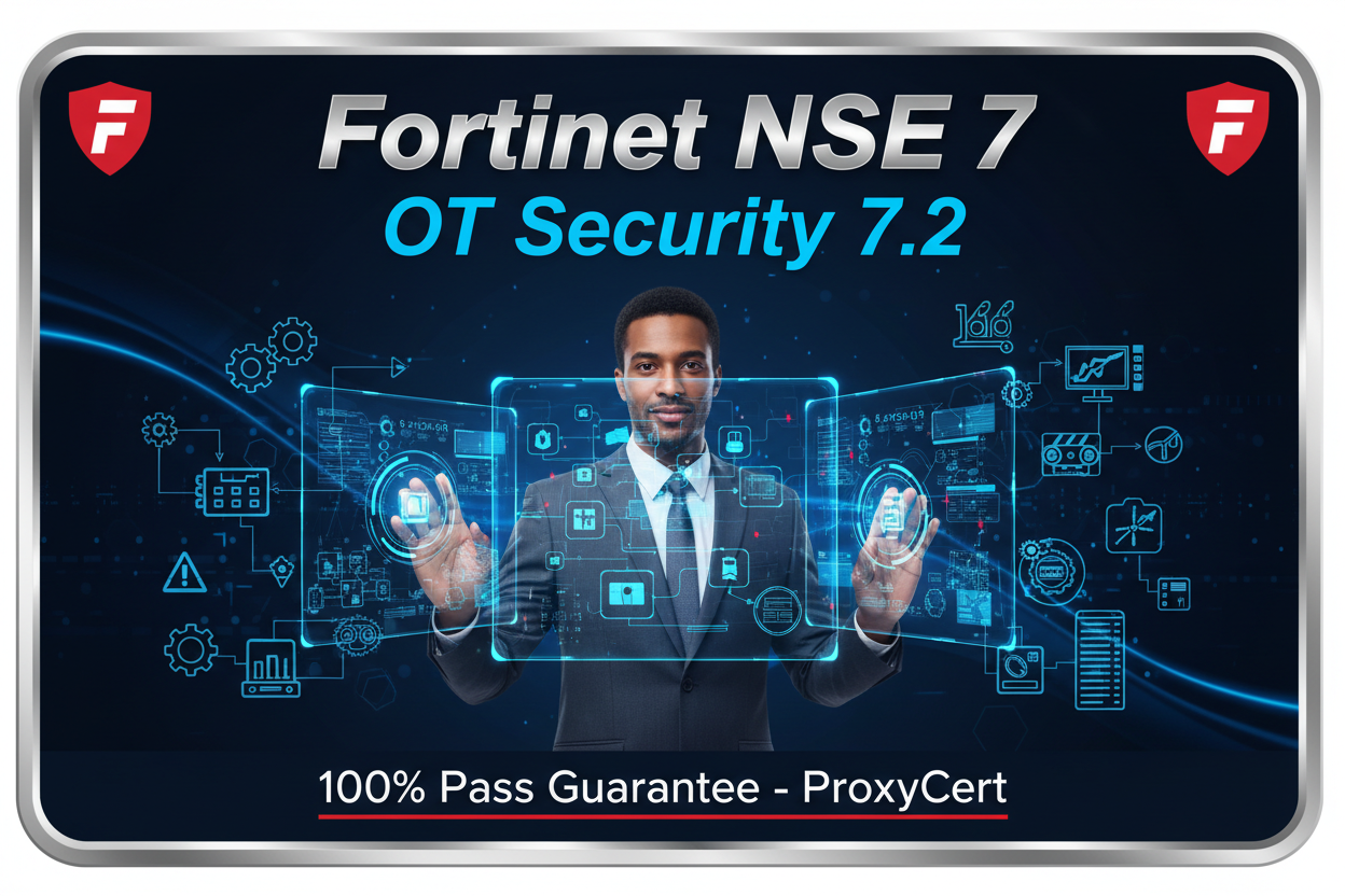 Fortinet NSE 7 OT Security 7.2 Certification - 100% Pass Guarantee