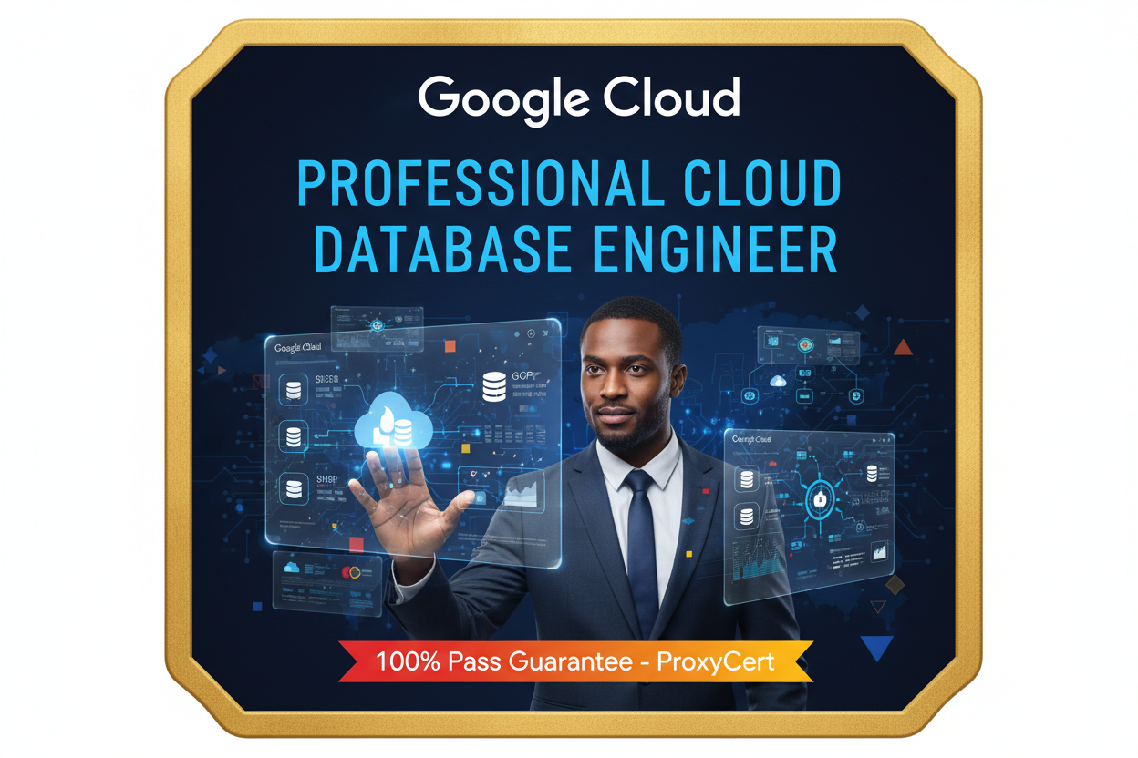 GCP Professional Cloud Database Engineer Certification - 100% Pass Guarantee