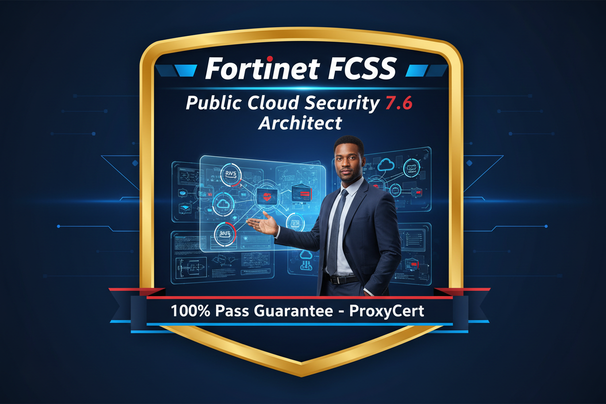 Fortinet FCSS Public Cloud Security 7.6 Architect Certification - 100% Pass Guarantee