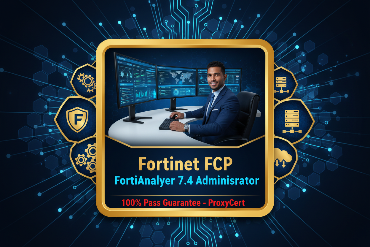 Fortinet FCP FortiAnalyzer 7.4 Administrator Certification - 100% Pass Guarantee
