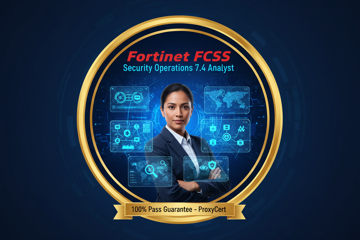 Fortinet FCSS Security Operations 7.4 Analyst Certification - 100% Pass Guarantee