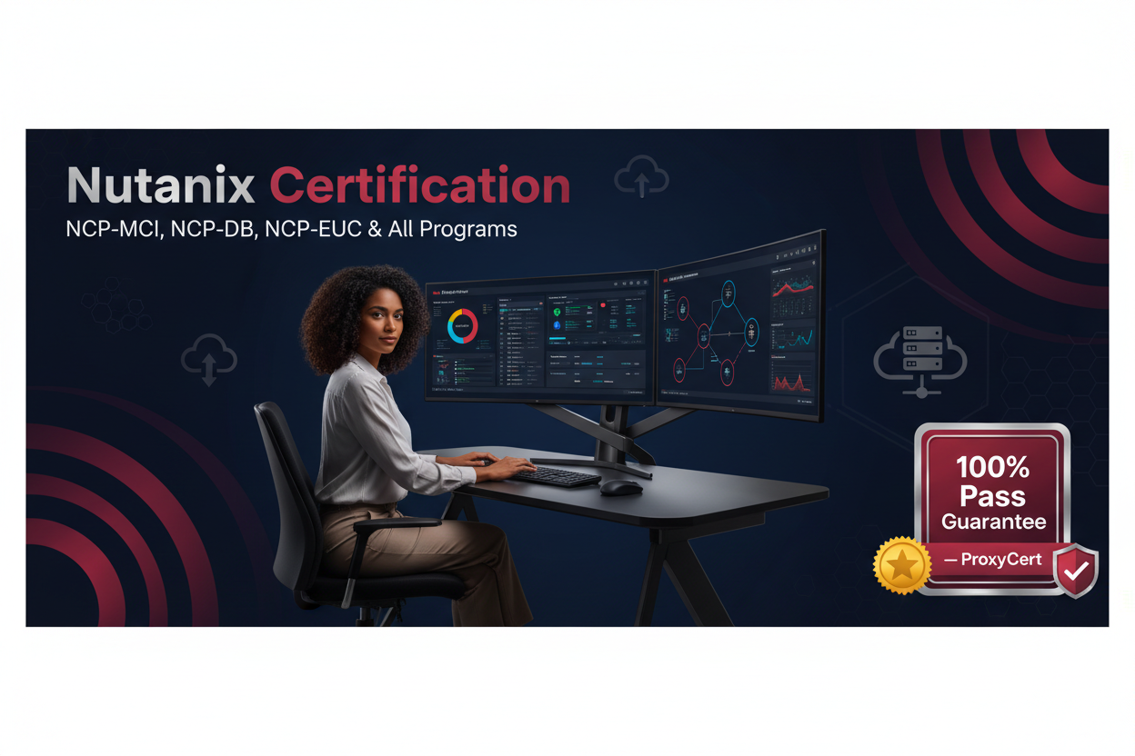 Nutanix Certification Proxy Exam Service — ProxyCert 100% Pass Guarantee