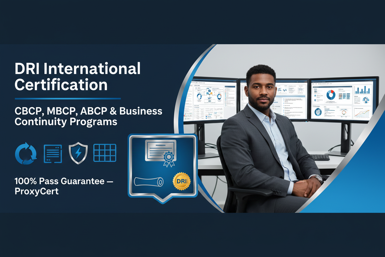 DRI International Certification Proxy Exam Service — ProxyCert 100% Pass Guarantee