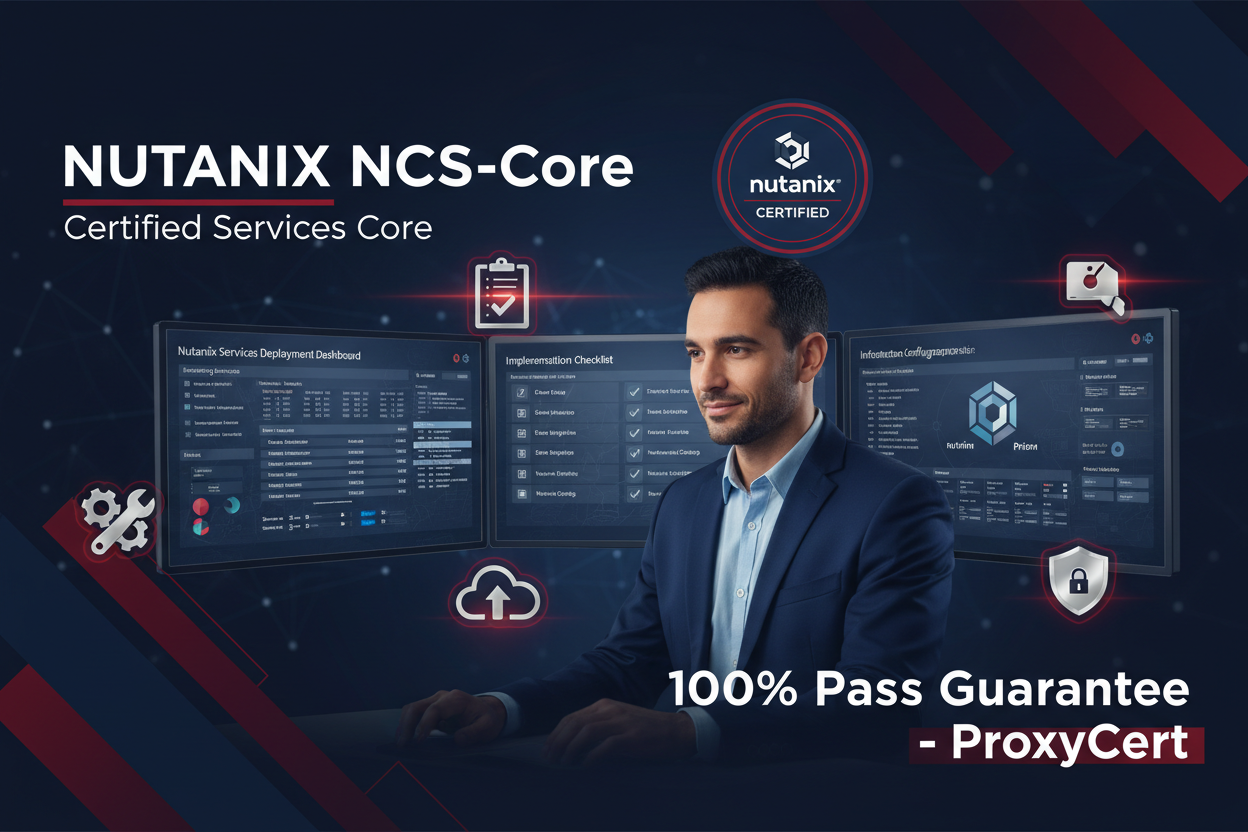 Nutanix NCS-Core Certified Services Core Proxy Exam - Pay After Pass - ProxyCert