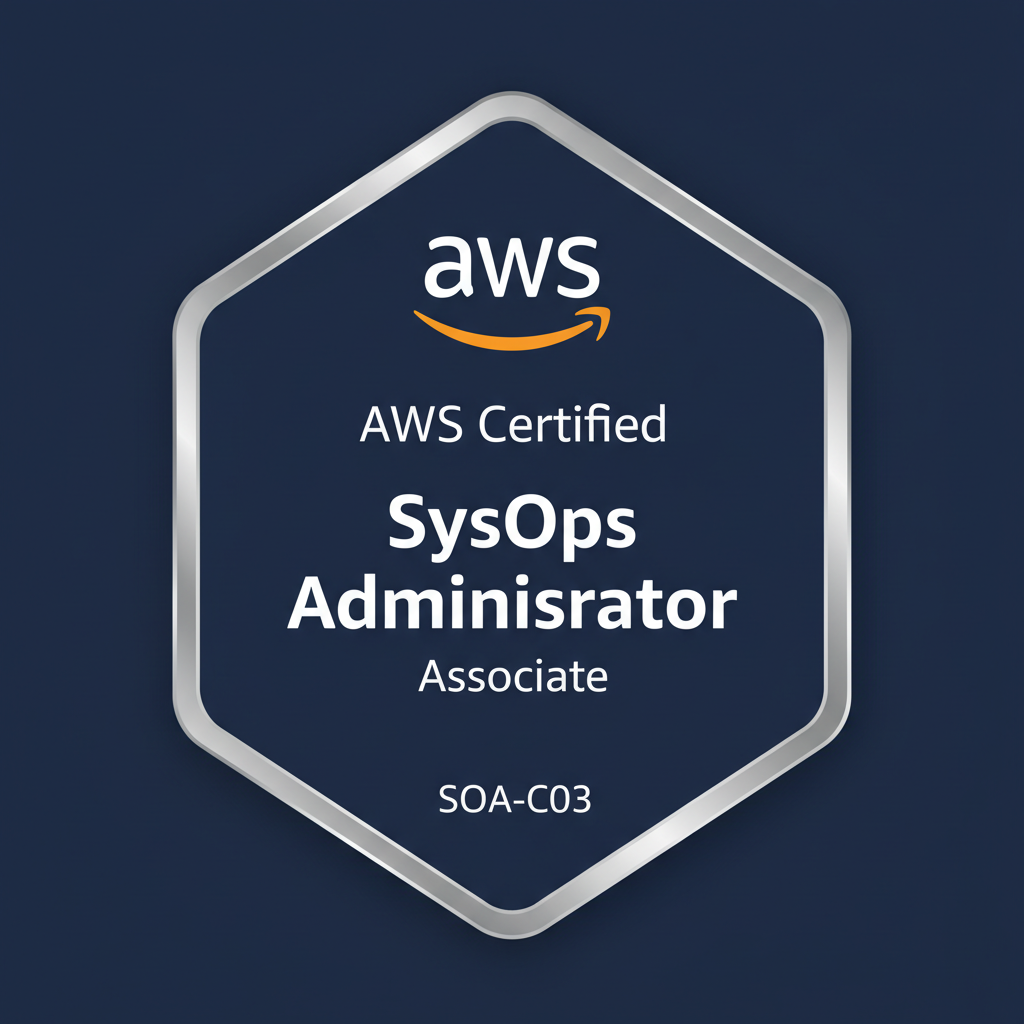 SOA-C03 AWS Certified SysOps Administrator Associate Badge - ProxyCert