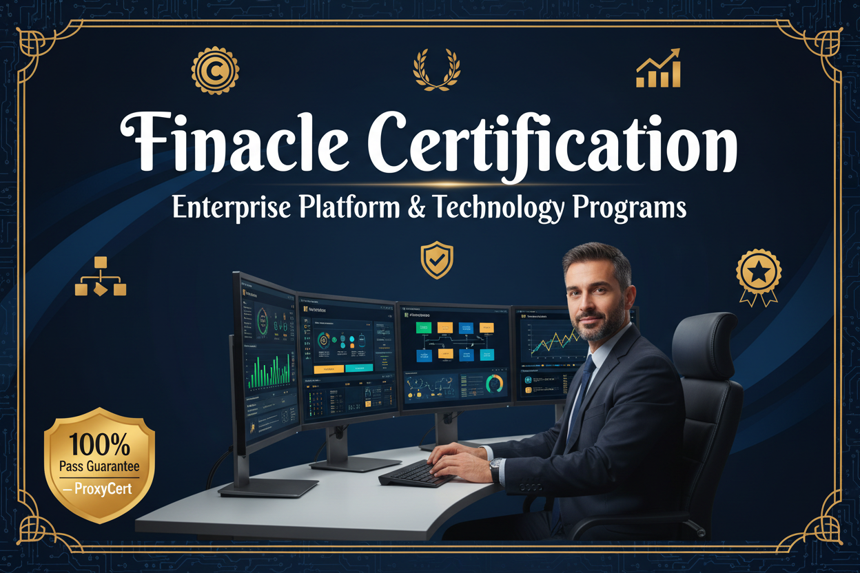 Finacle Certification Proxy Exam Service — ProxyCert 100% Pass Guarantee