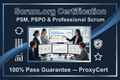 Scrum.org Certification Proxy Exam Service — ProxyCert 100% Pass Guarantee