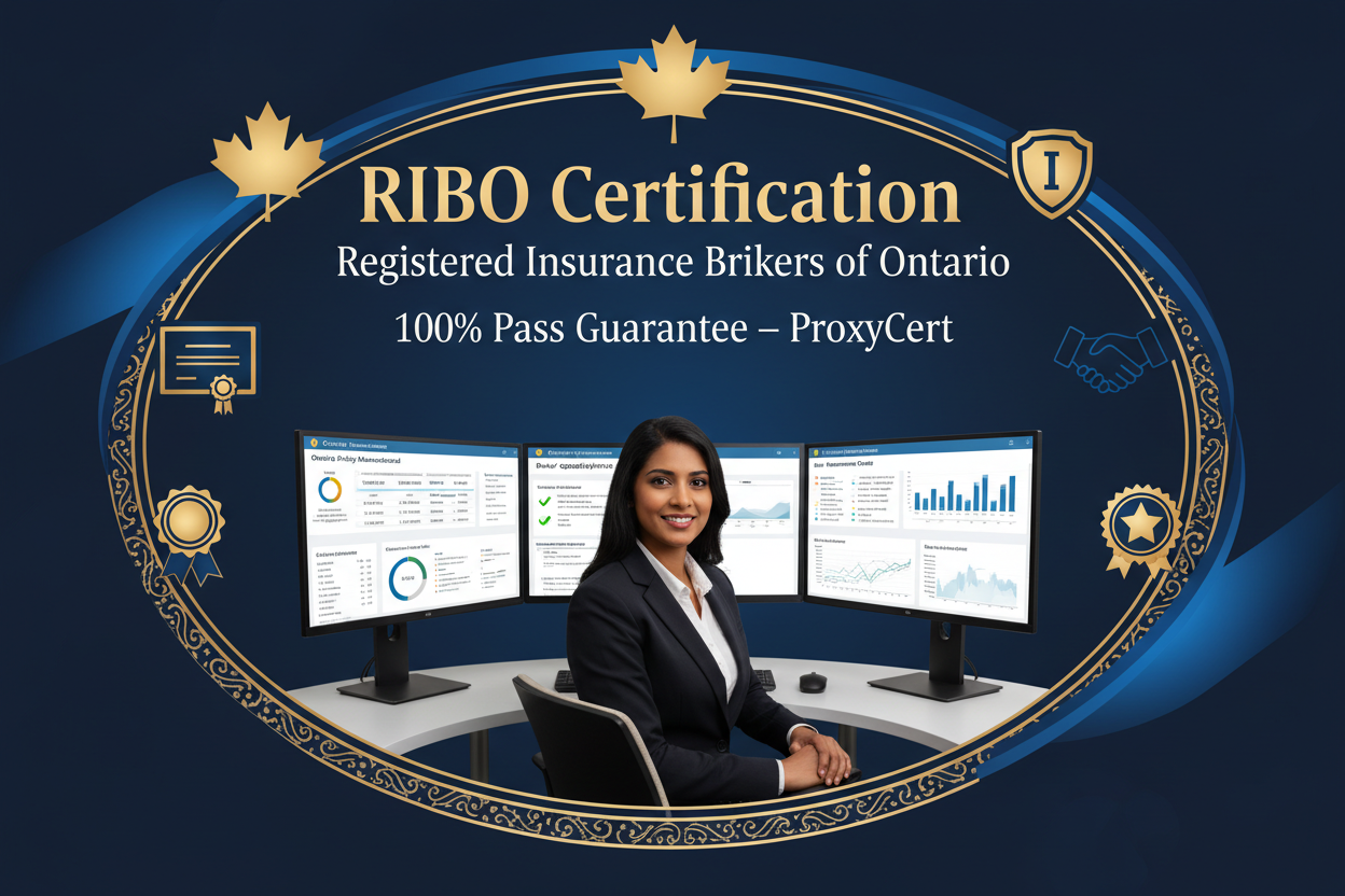 RIBO Certification Proxy Exam Service — ProxyCert 100% Pass Guarantee
