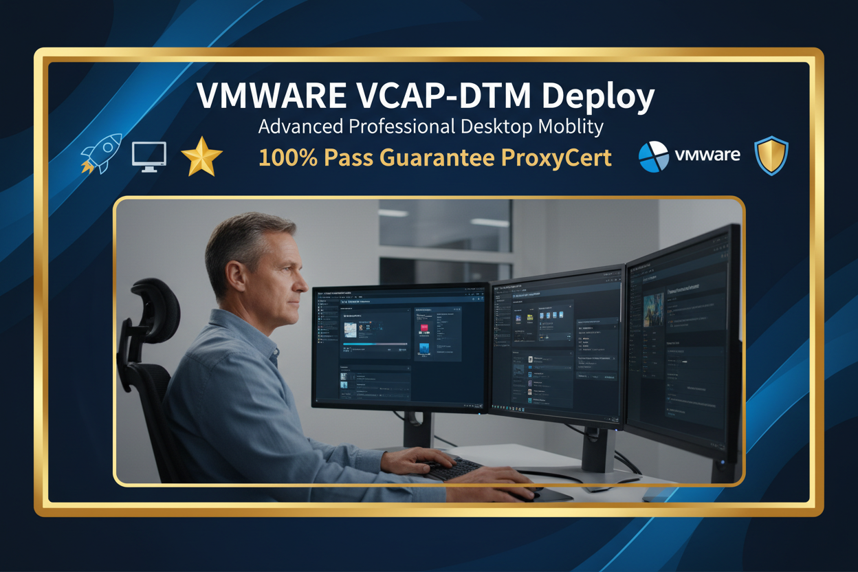 VMware VCAP-DTM Deploy Desktop and Mobility Proxy Exam - Pay After Pass - ProxyCert