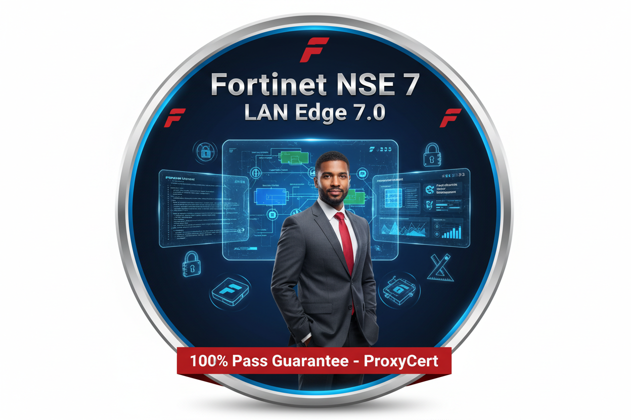 Fortinet NSE 7 LAN Edge 7.0 Certification - 100% Pass Guarantee
