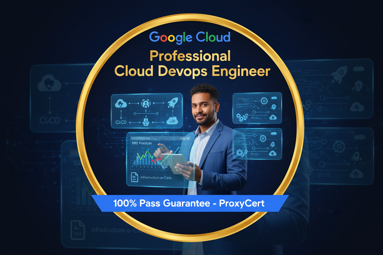 GCP Professional Cloud DevOps Engineer Certification - 100% Pass Guarantee