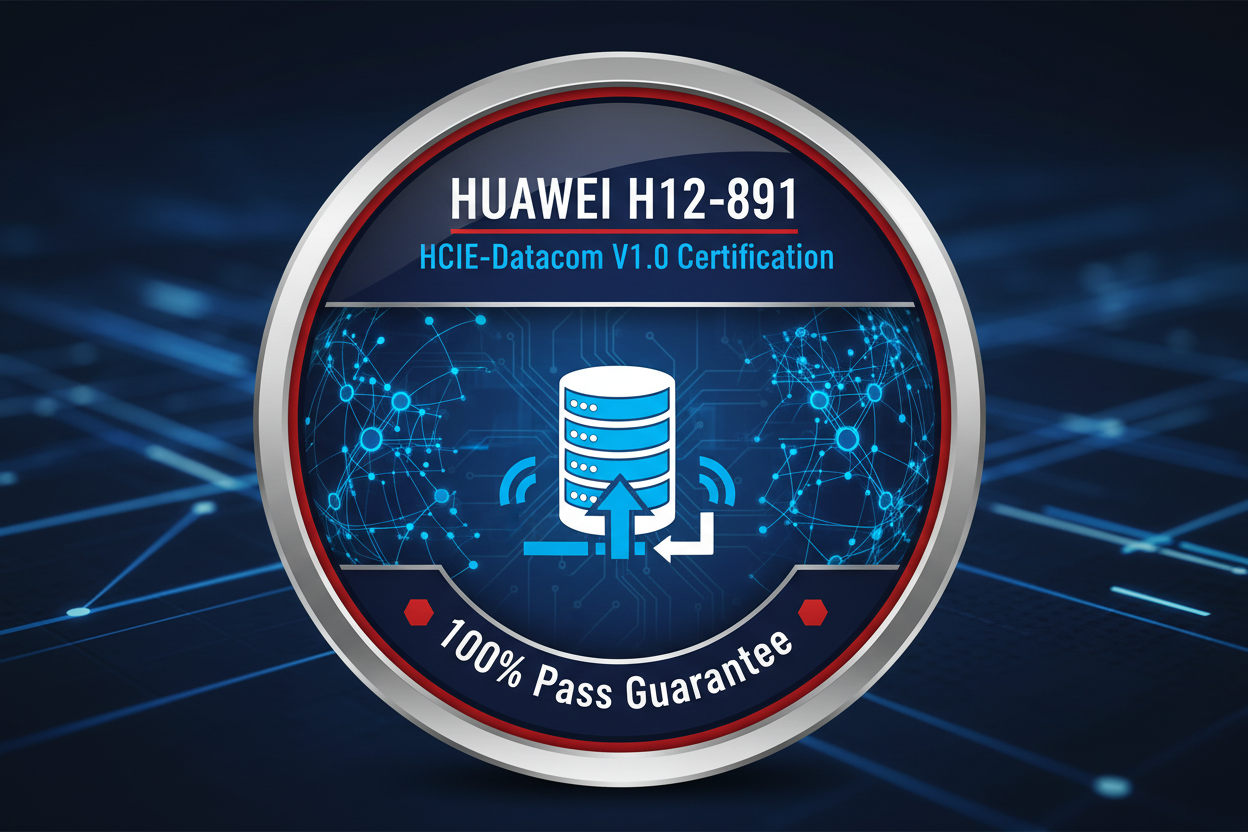 Huawei H12-891 HCIE-Datacom V1.0 Certification - 100% Pass Guarantee