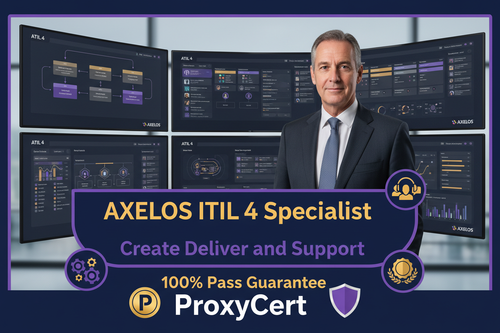 AXELOS ITIL 4 Specialist Create Deliver and Support Proxy Exam - Pay After Pass - ProxyCert